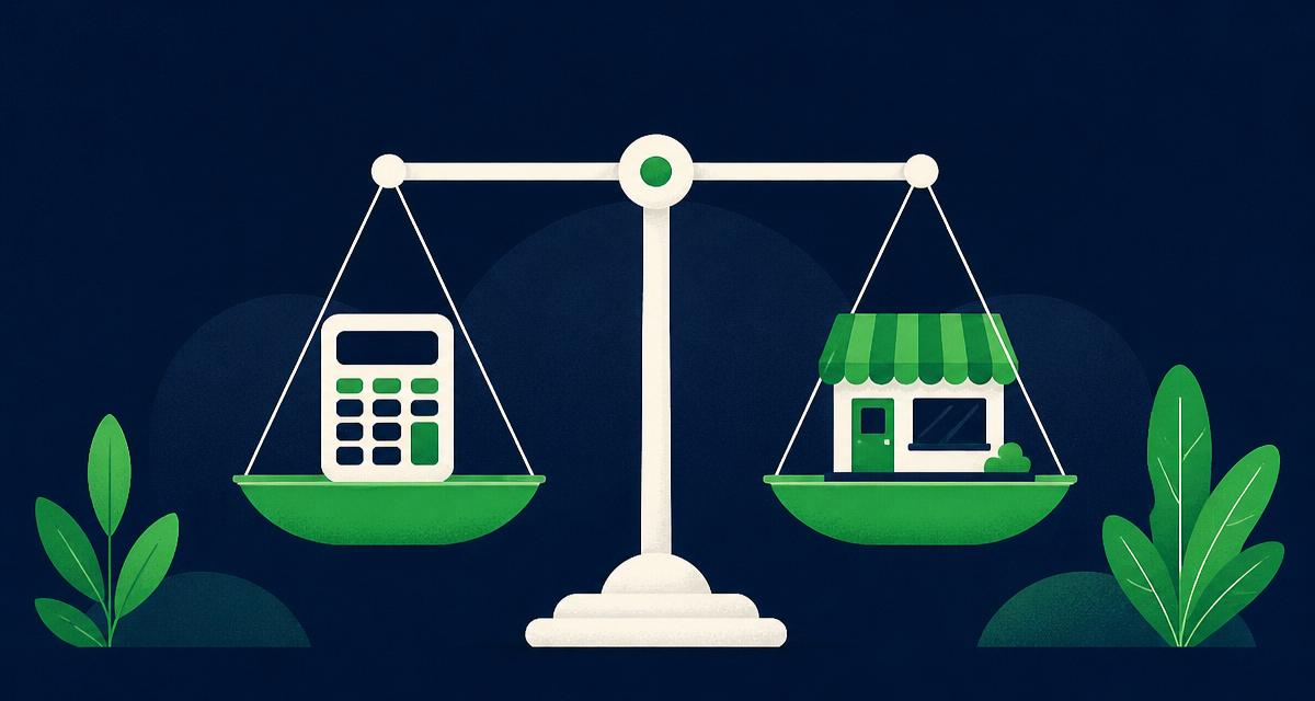 Mesa com caderno, calculadora e anotações de custos, representando as contas feitas antes de uma decisão financeira